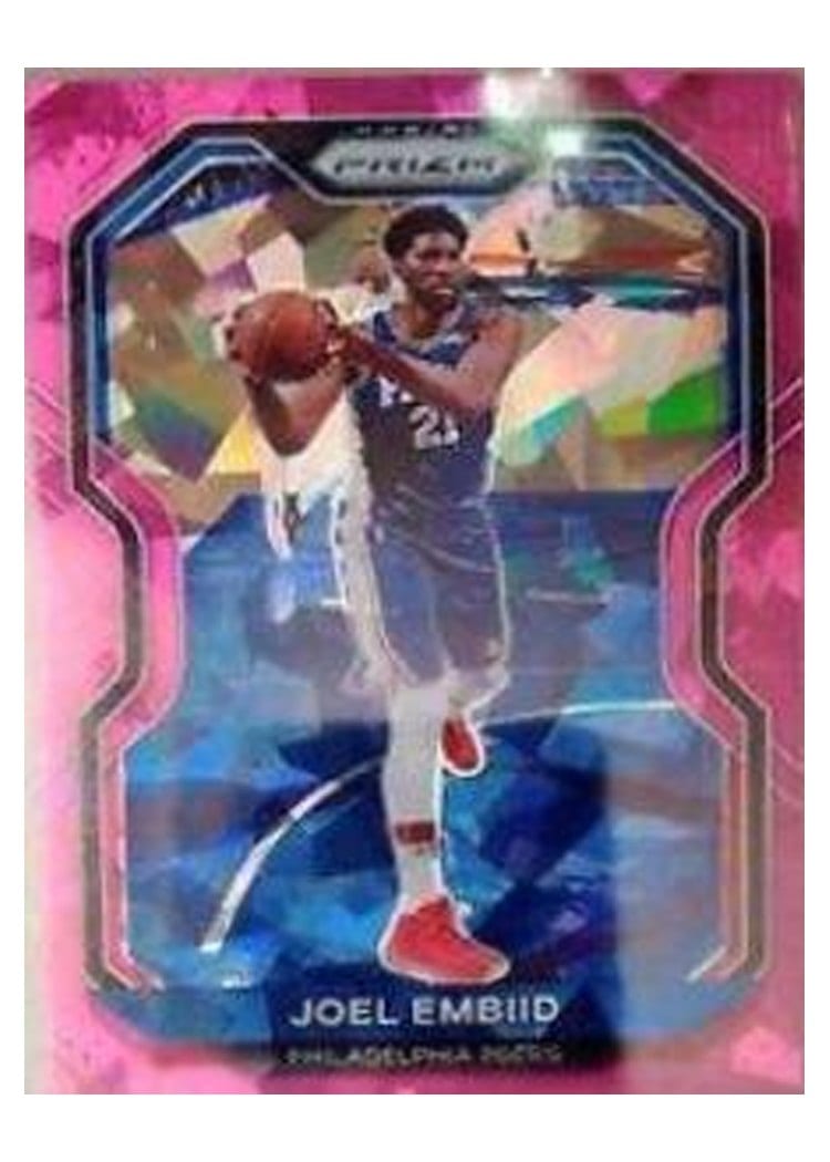 2020-21 Panini Prizm Base Set Joel Embiid #141 card