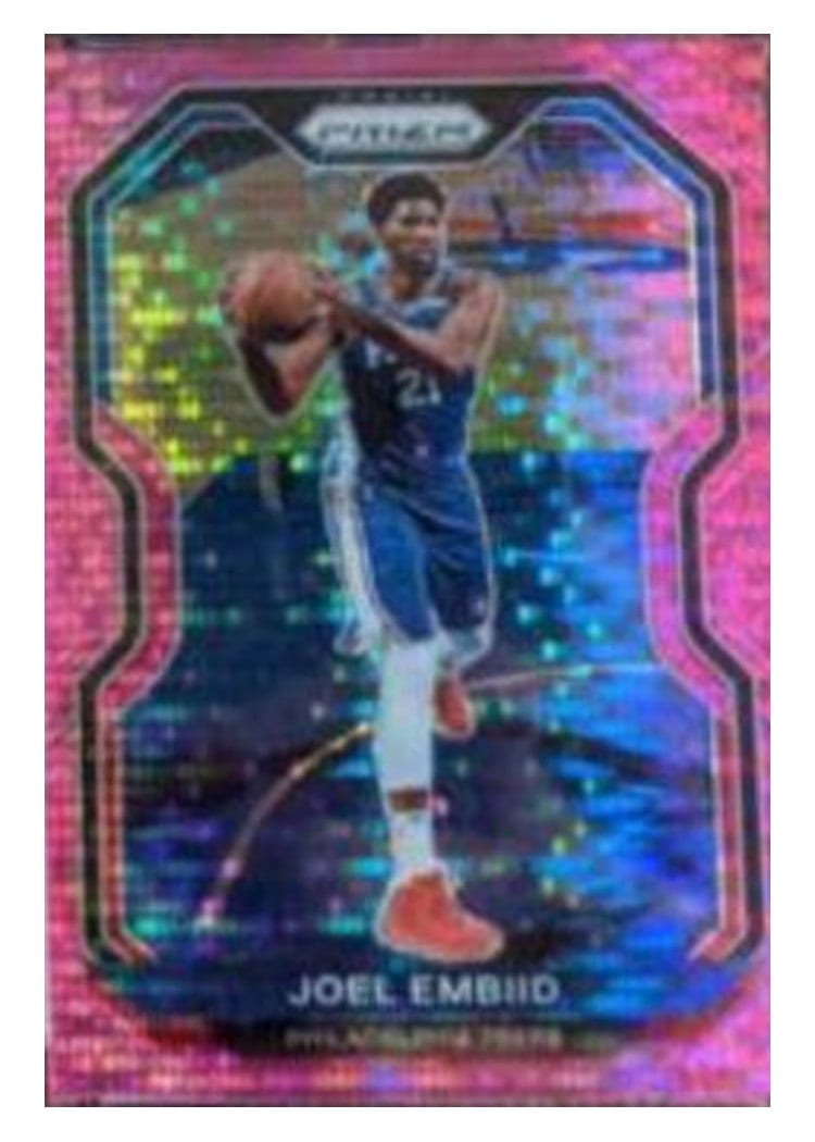 2020-21 Panini Prizm Base Set Joel Embiid #141 card