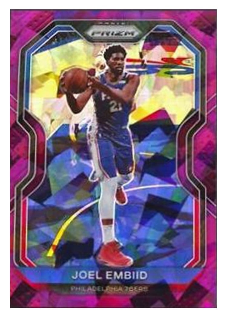 2020-21 Panini Prizm Base Set Joel Embiid #141 card