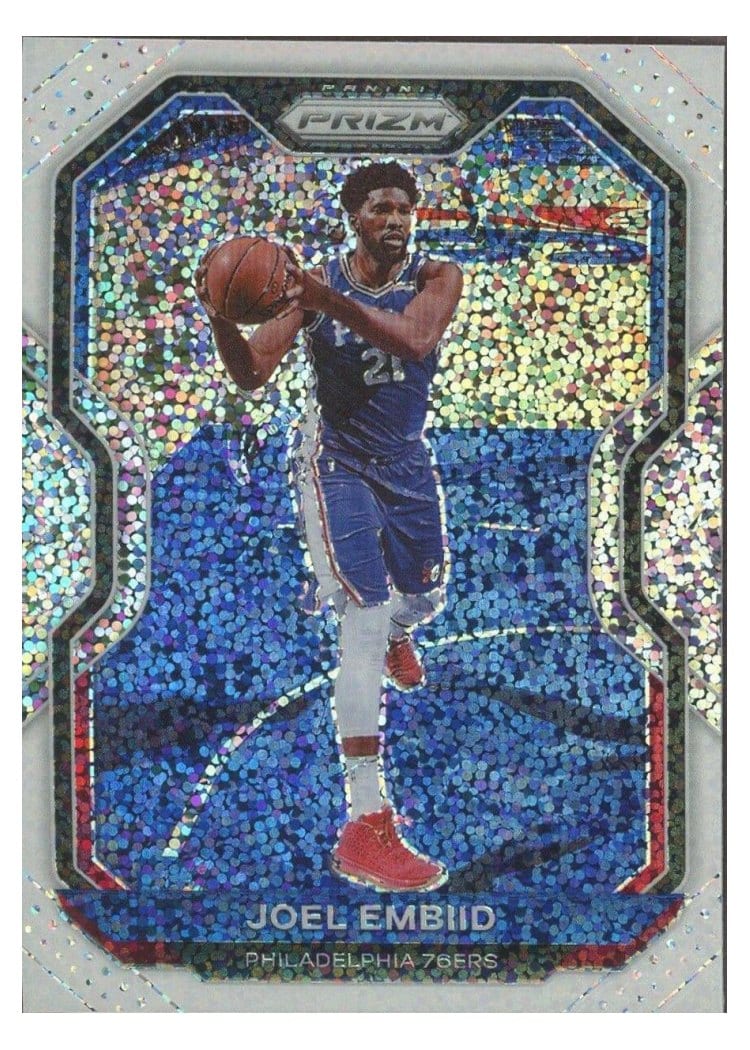 2020-21 Panini Prizm Base Set Joel Embiid #141 card