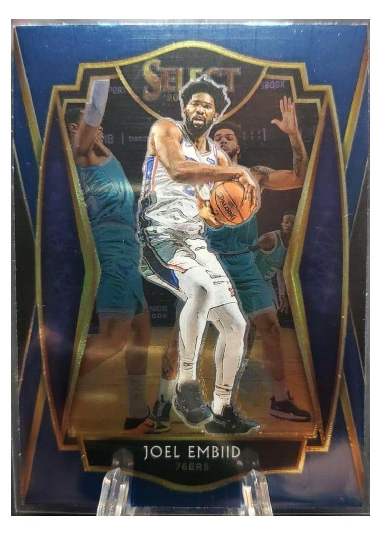 2020-21 Panini Select Base Set Joel Embiid #120 card