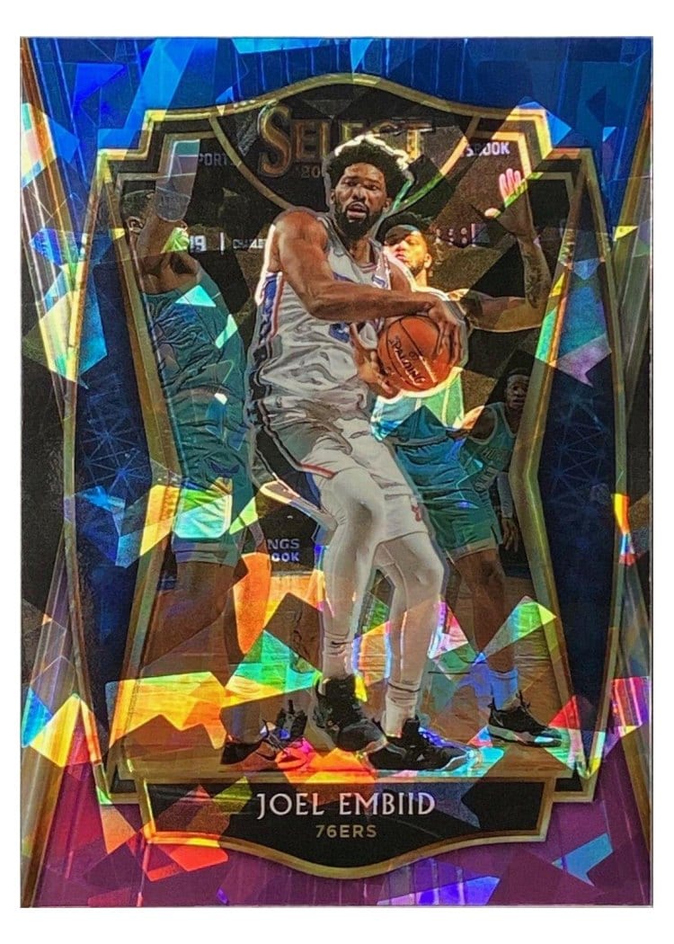 2020-21 Panini Select Base Set Joel Embiid #120 card