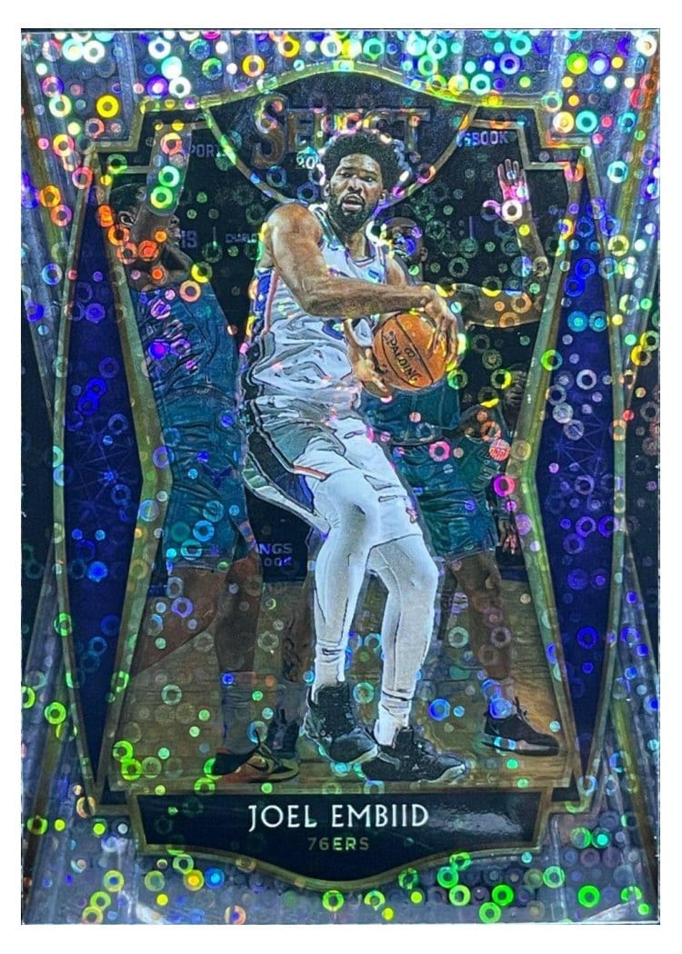 2020-21 Panini Select Base Set Joel Embiid #120 card