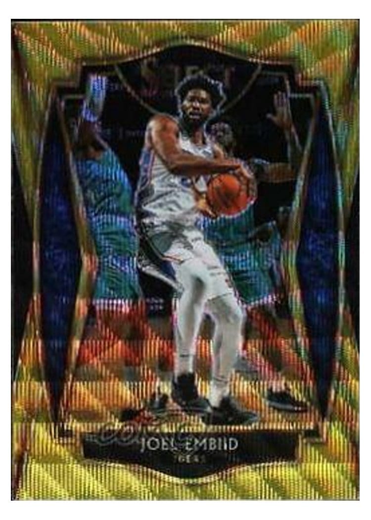 2020-21 Panini Select Base Set Joel Embiid #120 card