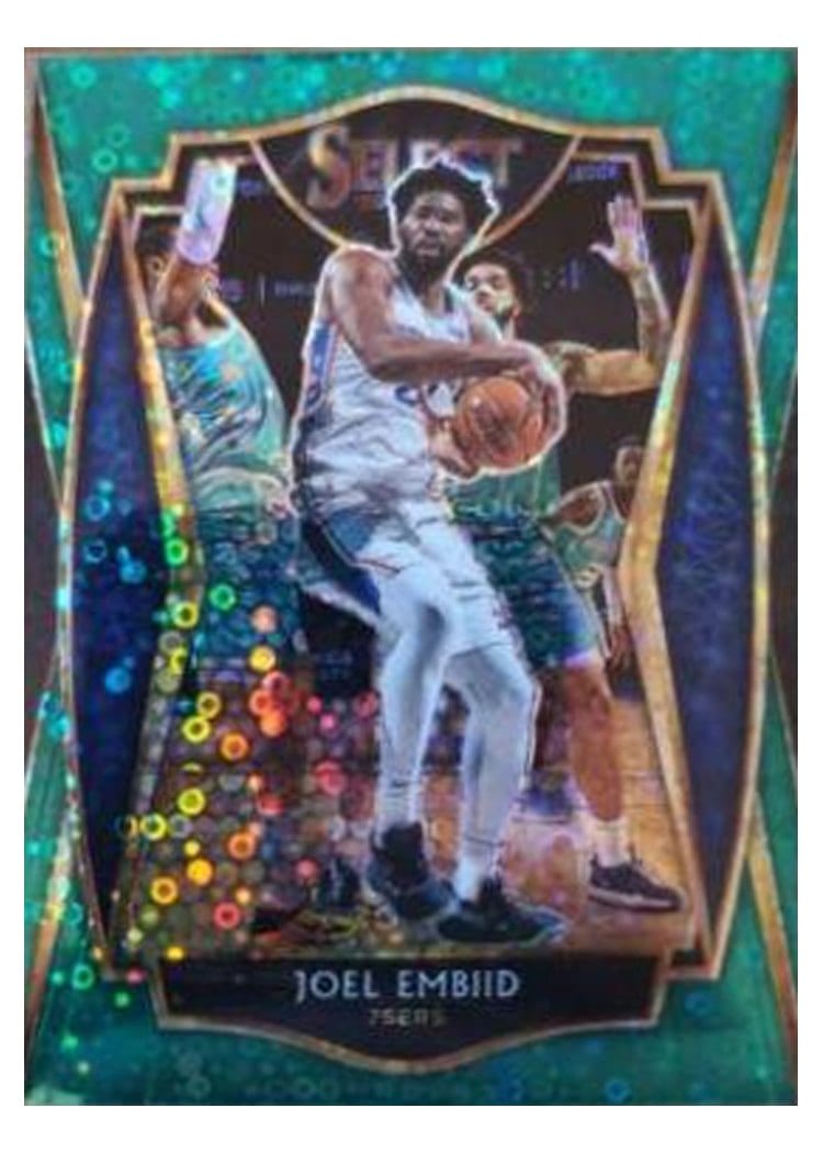 2020-21 Panini Select Base Set Joel Embiid #120 card