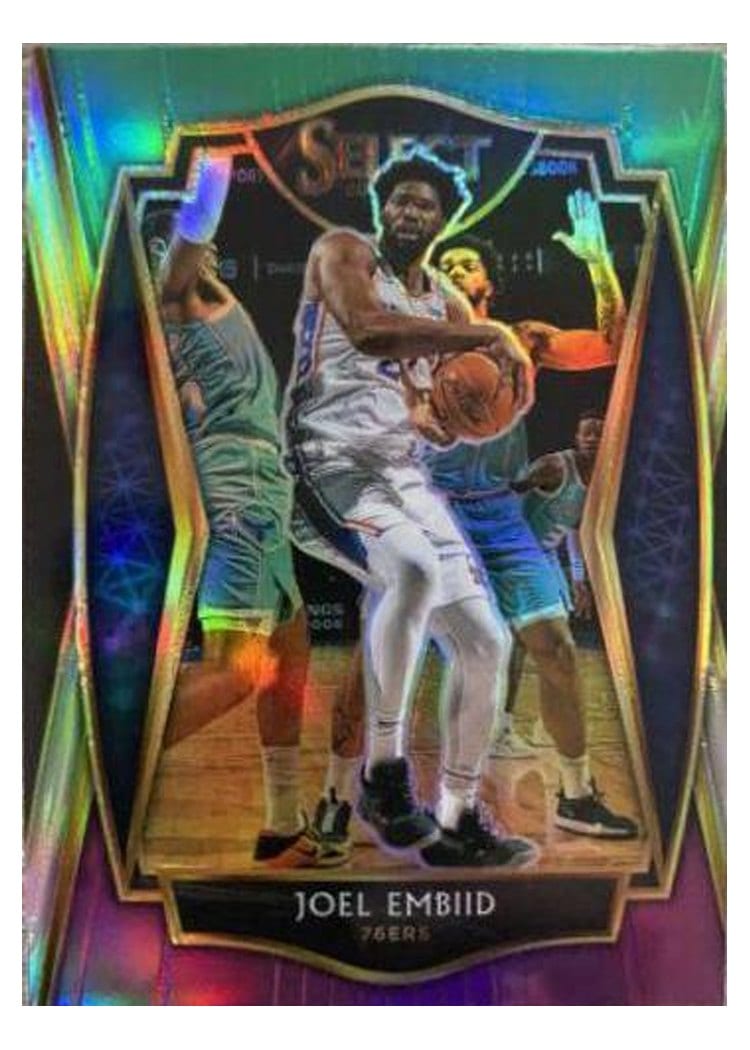 2020-21 Panini Select Base Set Joel Embiid #120 card