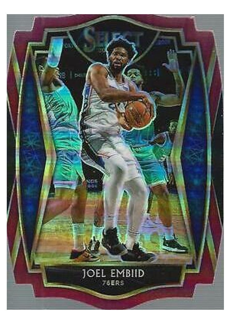 2020-21 Panini Select Base Set Joel Embiid #120 card