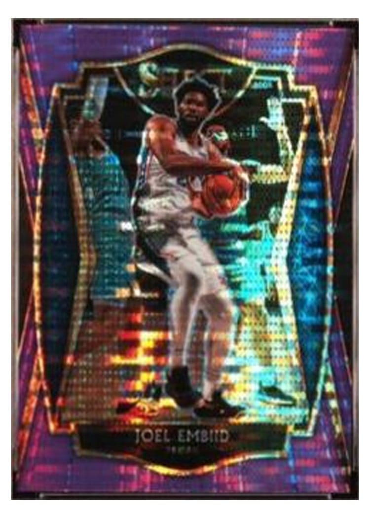 2020-21 Panini Select Base Set Joel Embiid #120 card