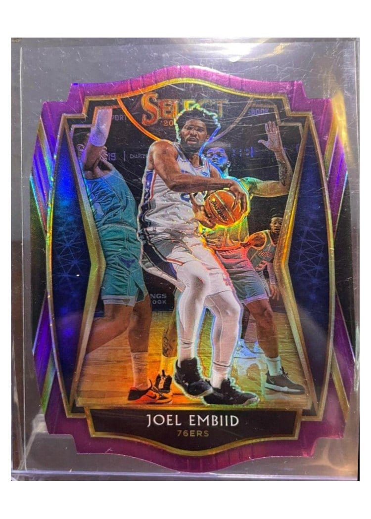 2020-21 Panini Select Base Set Joel Embiid #120 card