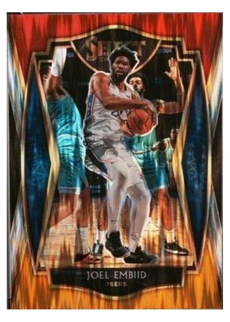 2020-21 Panini Select Base Set Joel Embiid #120 card
