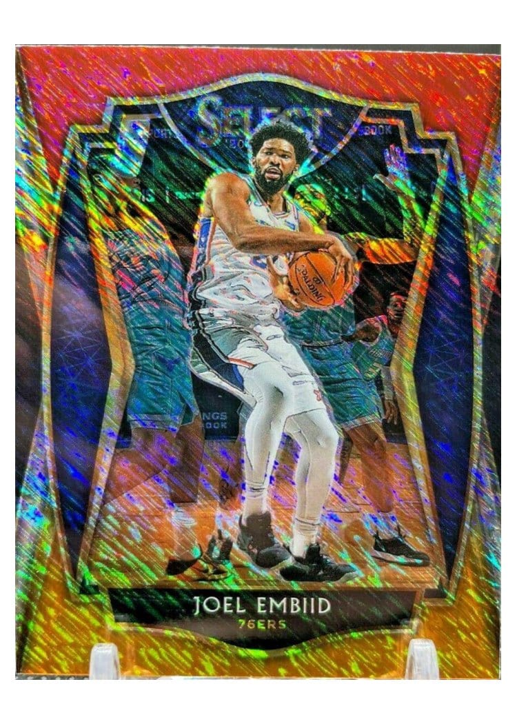 2020-21 Panini Select Base Set Joel Embiid #120 card