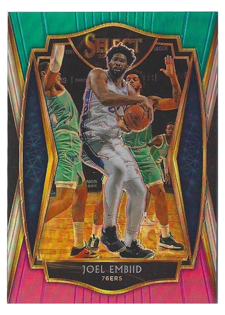 2020-21 Panini Select Base Set Joel Embiid #120 card