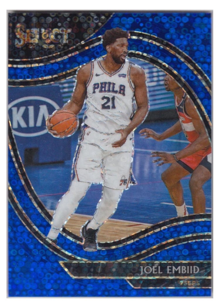 2020-21 Panini Select Base Set Joel Embiid #216 card