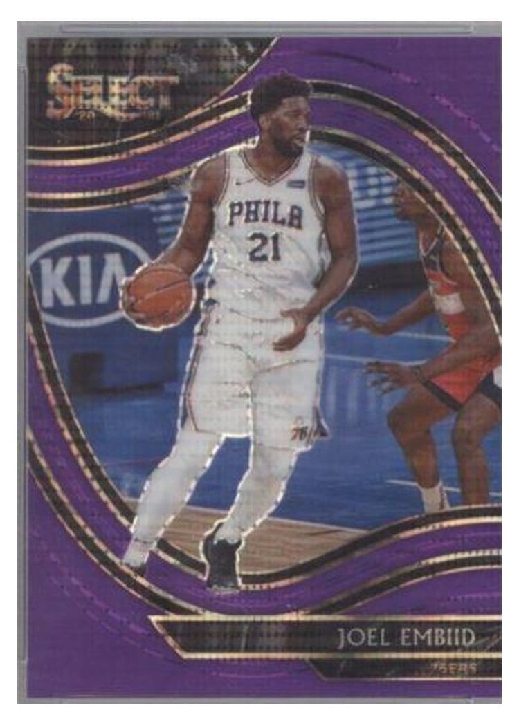 2020-21 Panini Select Base Set Joel Embiid #216 card