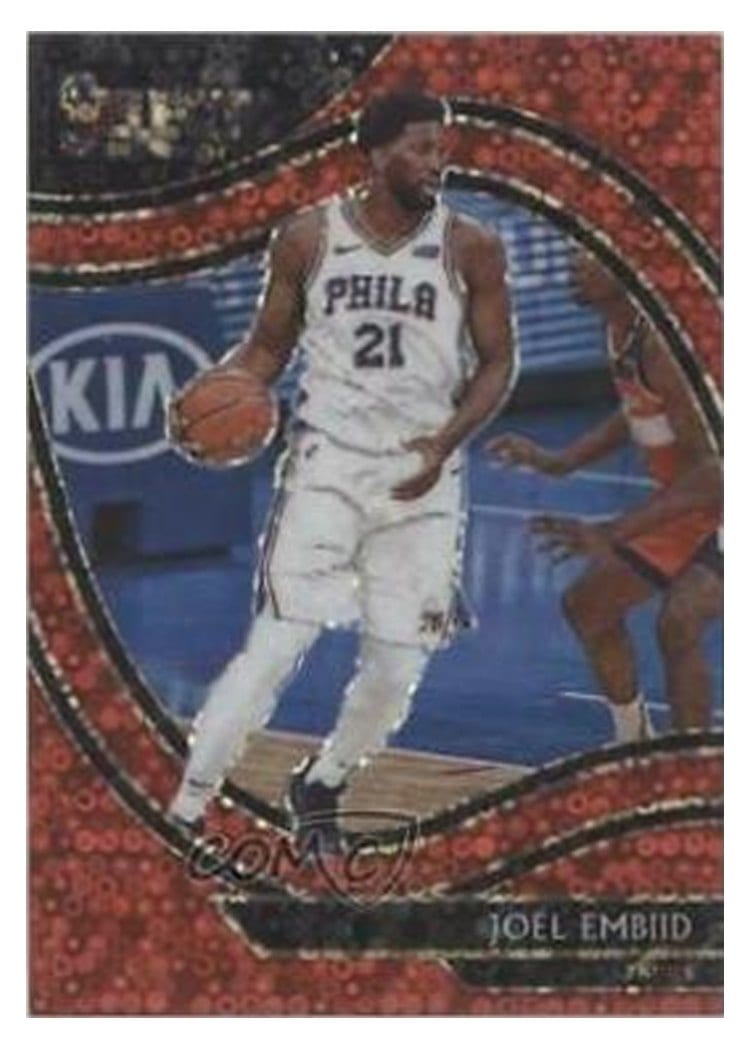 2020-21 Panini Select Base Set Joel Embiid #216 card