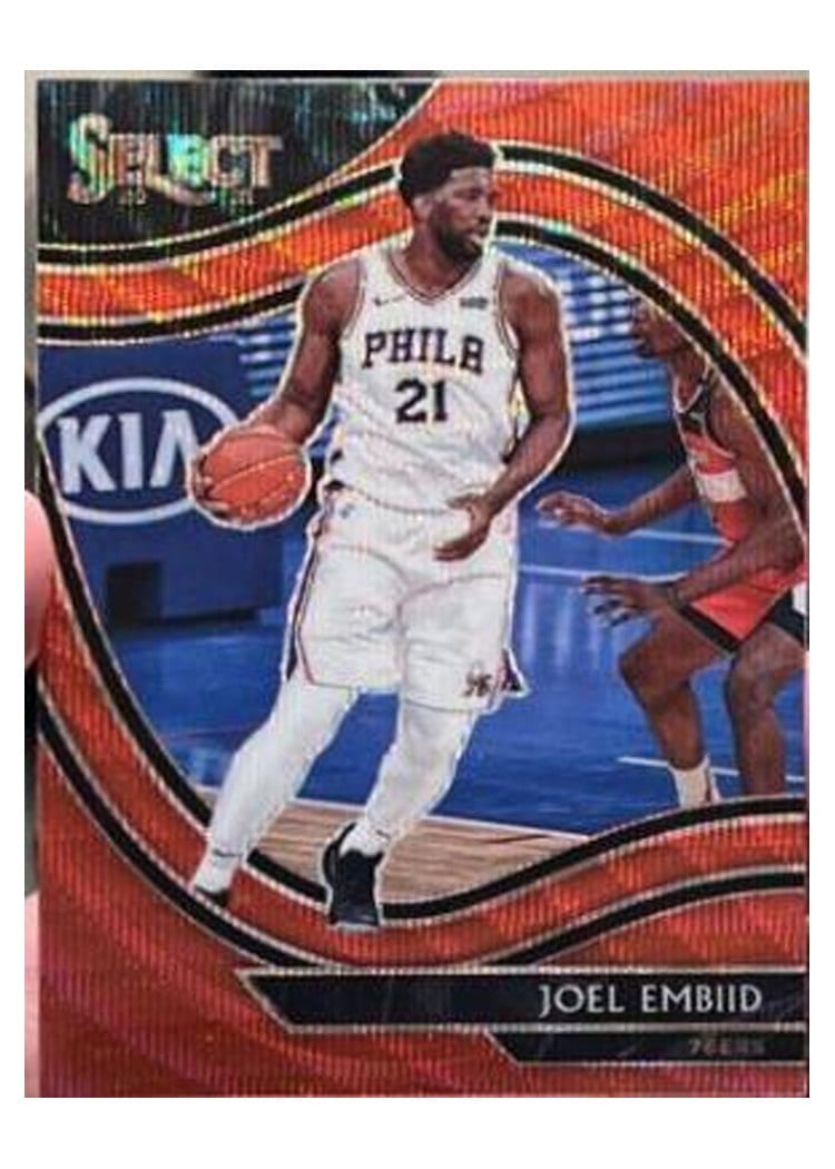 2020-21 Panini Select Base Set Joel Embiid #216 card
