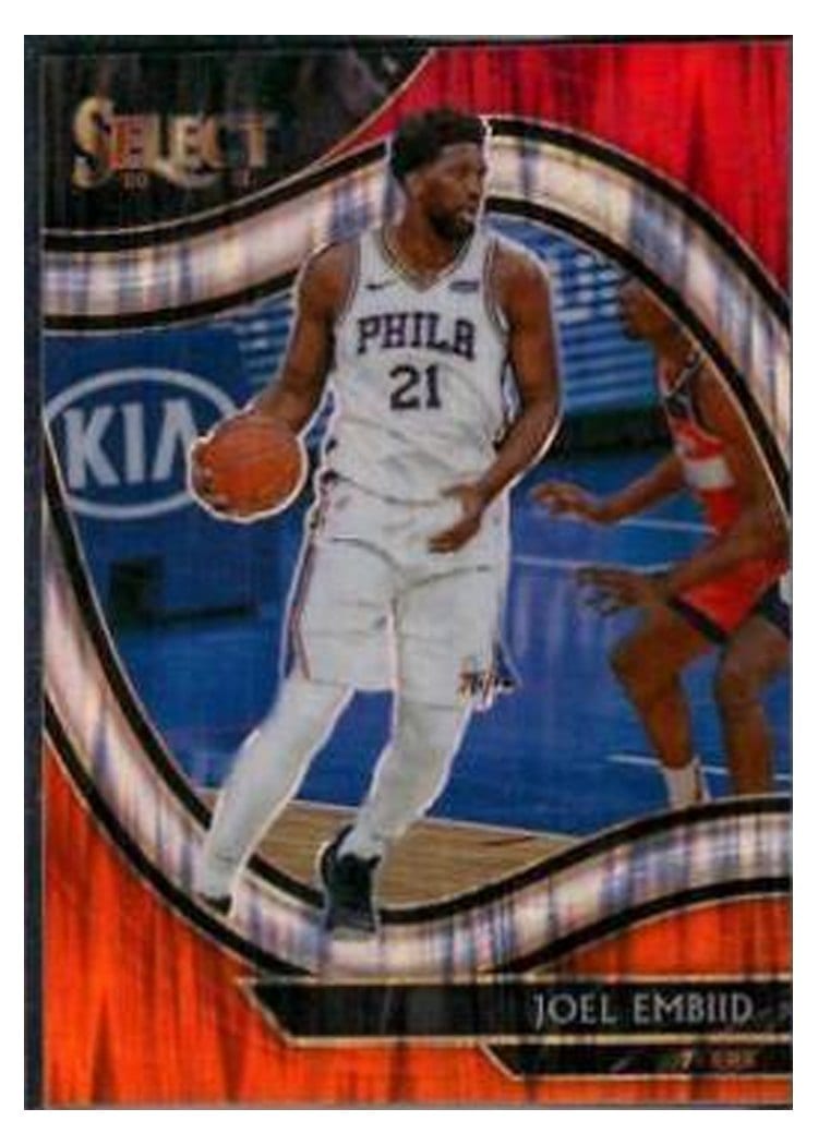 2020-21 Panini Select Base Set Joel Embiid #216 card
