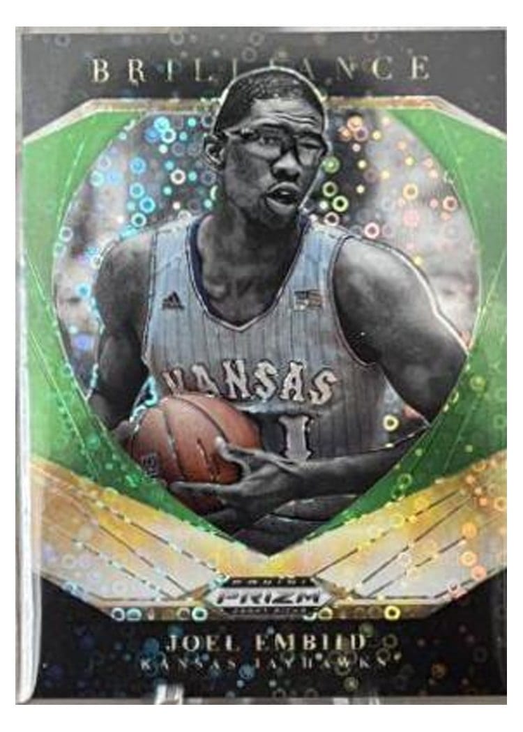 2021-22 Panini Prizm Base Set Joel Embiid #176 card