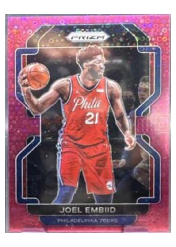 2021-22 Panini Prizm Base Set Joel Embiid #176 card