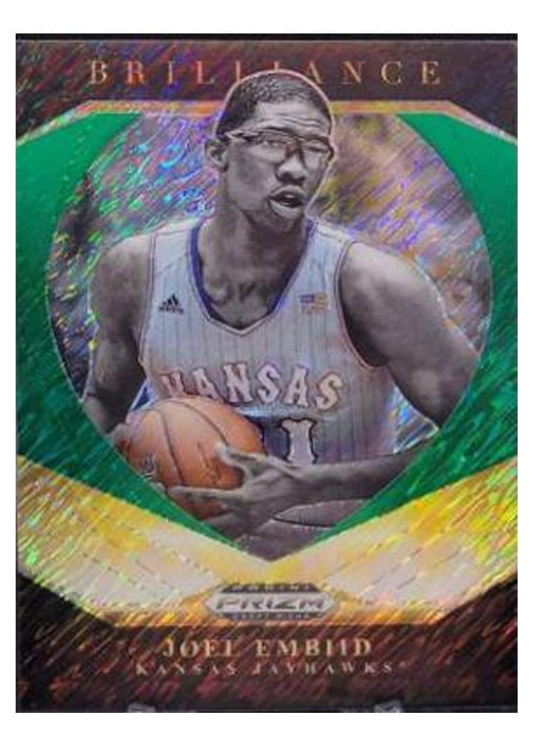 2021-22 Panini Prizm Base Set Joel Embiid #176 card