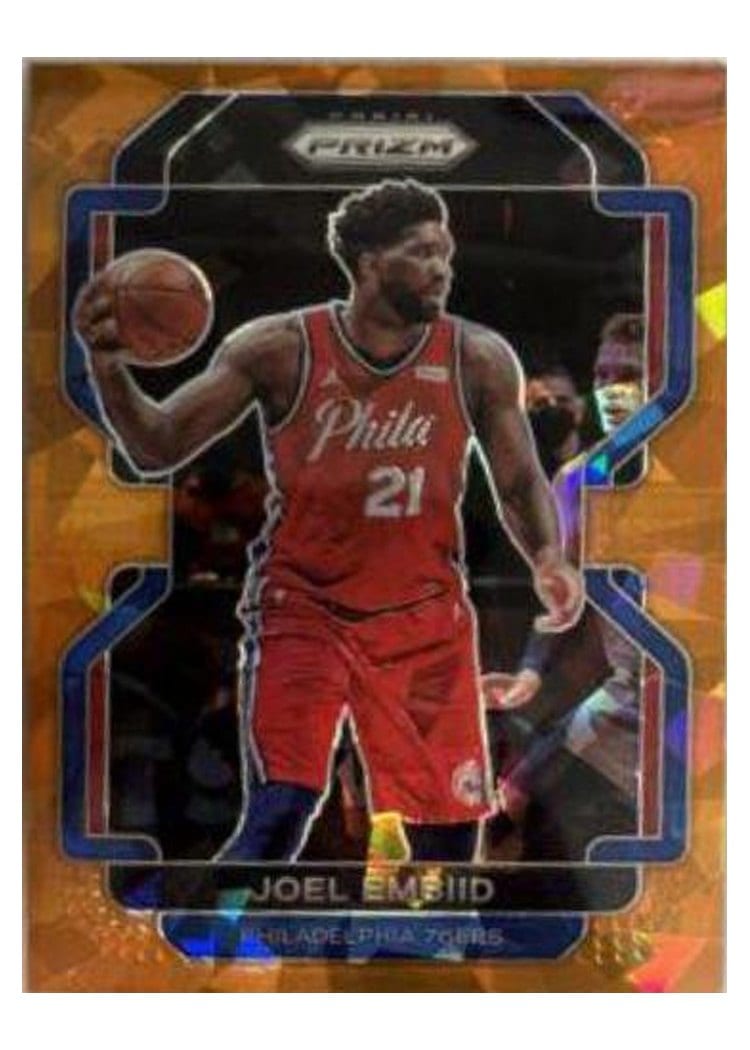 2021-22 Panini Prizm Base Set Joel Embiid #176 card