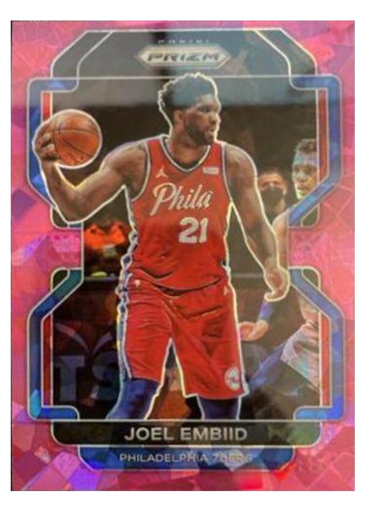 2021-22 Panini Prizm Base Set Joel Embiid #176 card