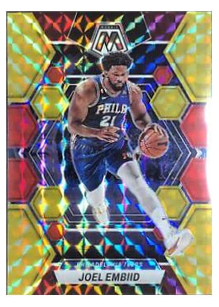 2022-23 Panini Mosaic Base Set Joel Embiid #141 card