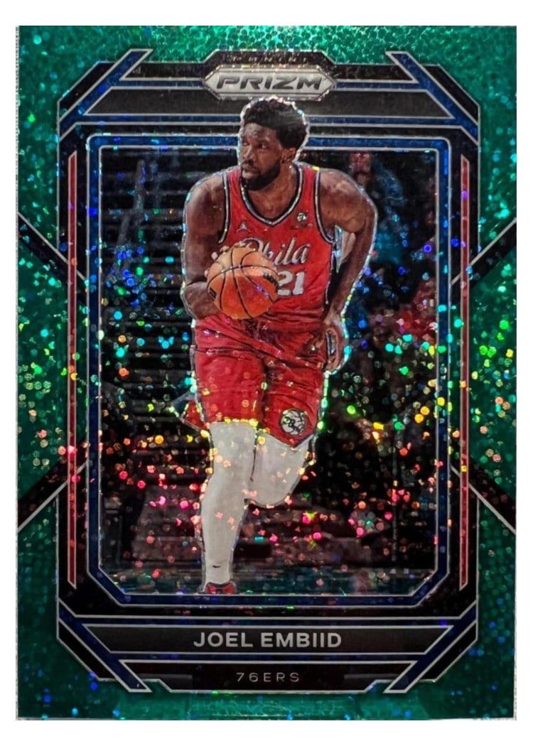2022-23 Panini Prizm Base Set Joel Embiid #34 card