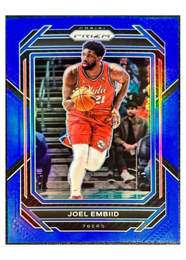 2022-23 Panini Prizm Base Set Joel Embiid #34 card