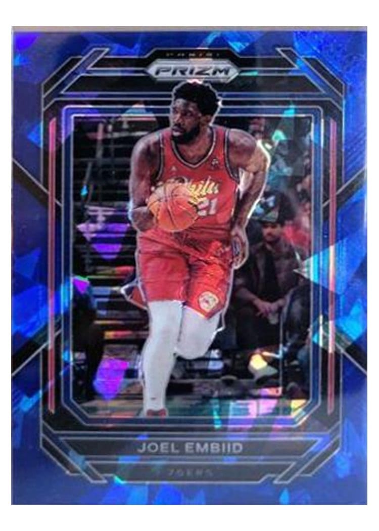 2022-23 Panini Prizm Base Set Joel Embiid #34 card