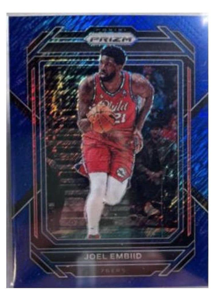 2022-23 Panini Prizm Base Set Joel Embiid #34 card