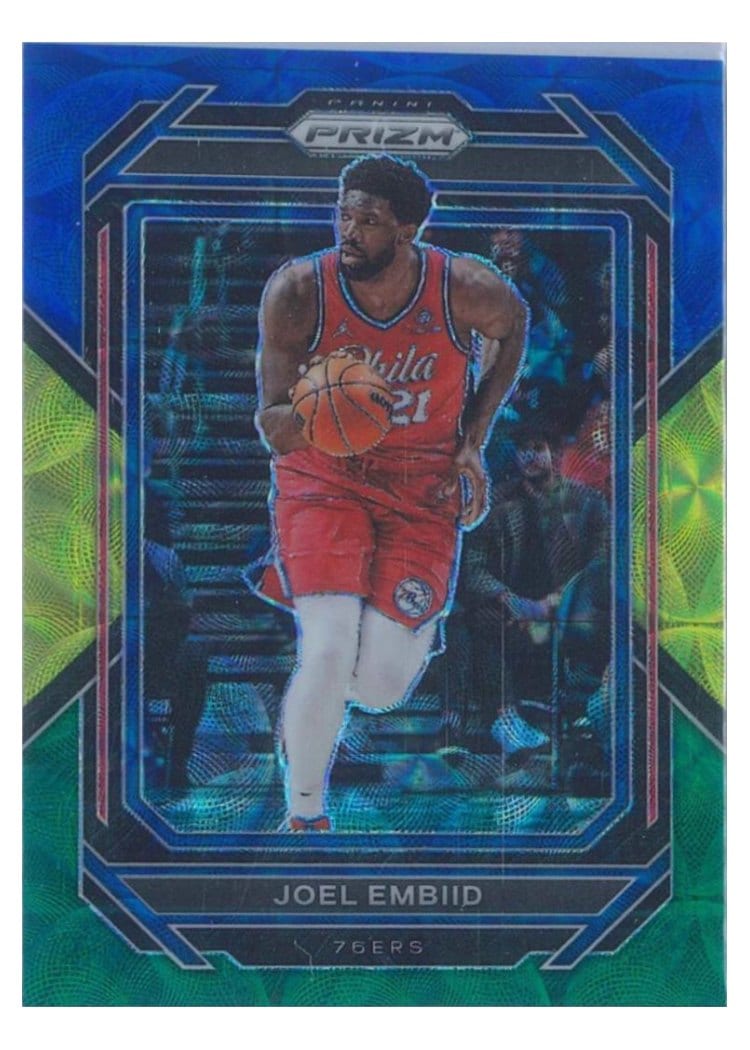 2022-23 Panini Prizm Base Set Joel Embiid #34 card