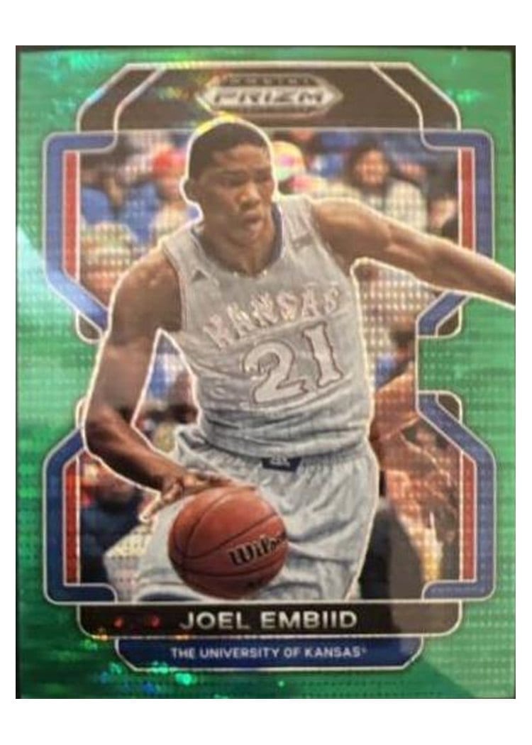 2022-23 Panini Prizm Base Set Joel Embiid #34 card