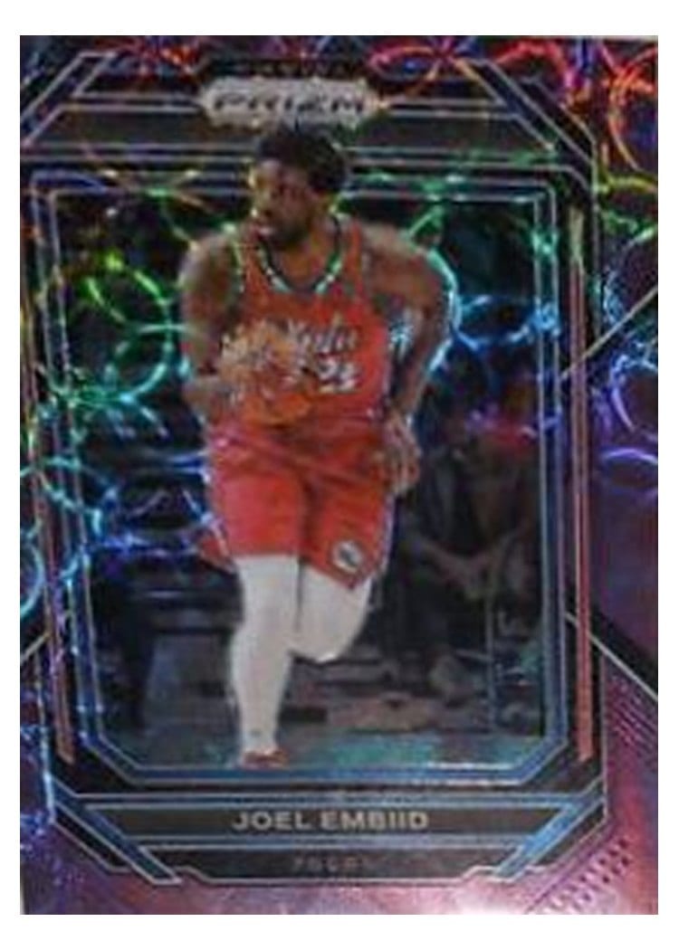 2022-23 Panini Prizm Base Set Joel Embiid #34 card