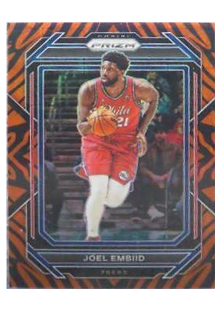 2022-23 Panini Prizm Base Set Joel Embiid #34 card
