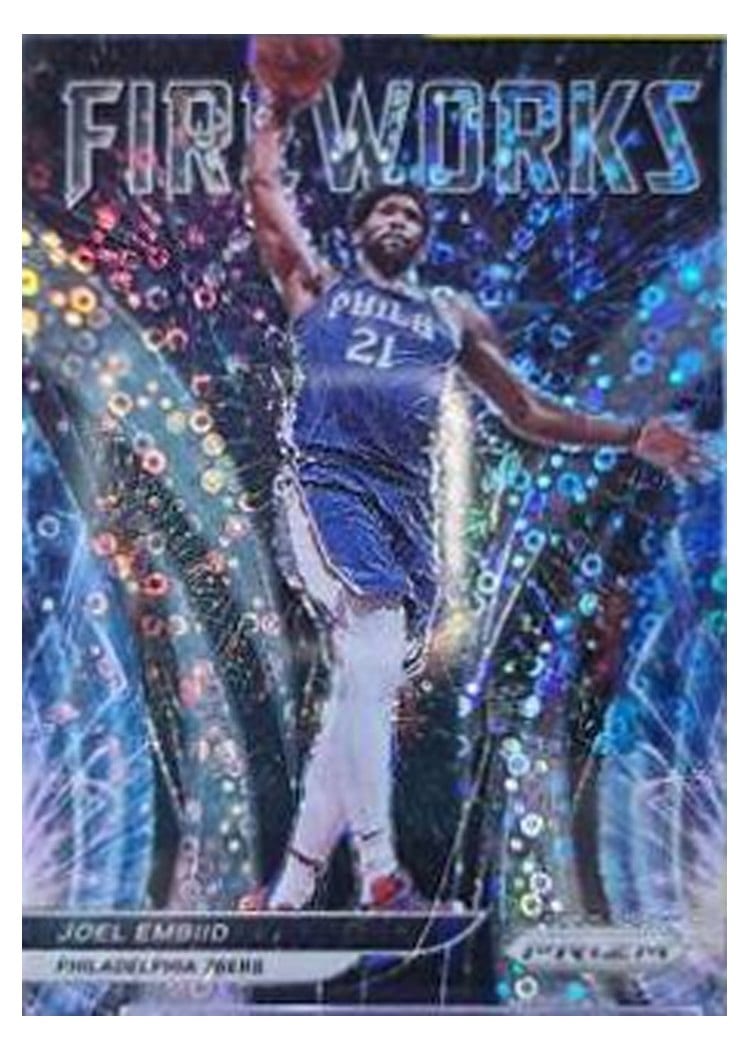 2022-23 Panini Prizm Base Set Joel Embiid #34 card
