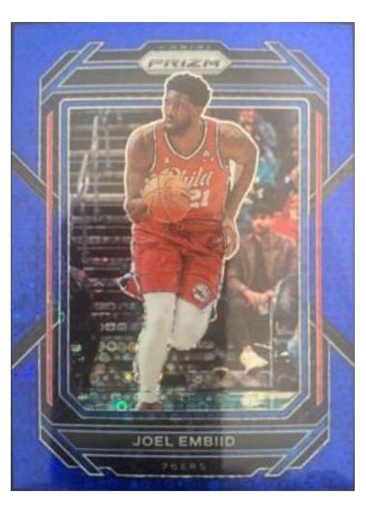 2022-23 Panini Prizm Base Set Joel Embiid #34 card
