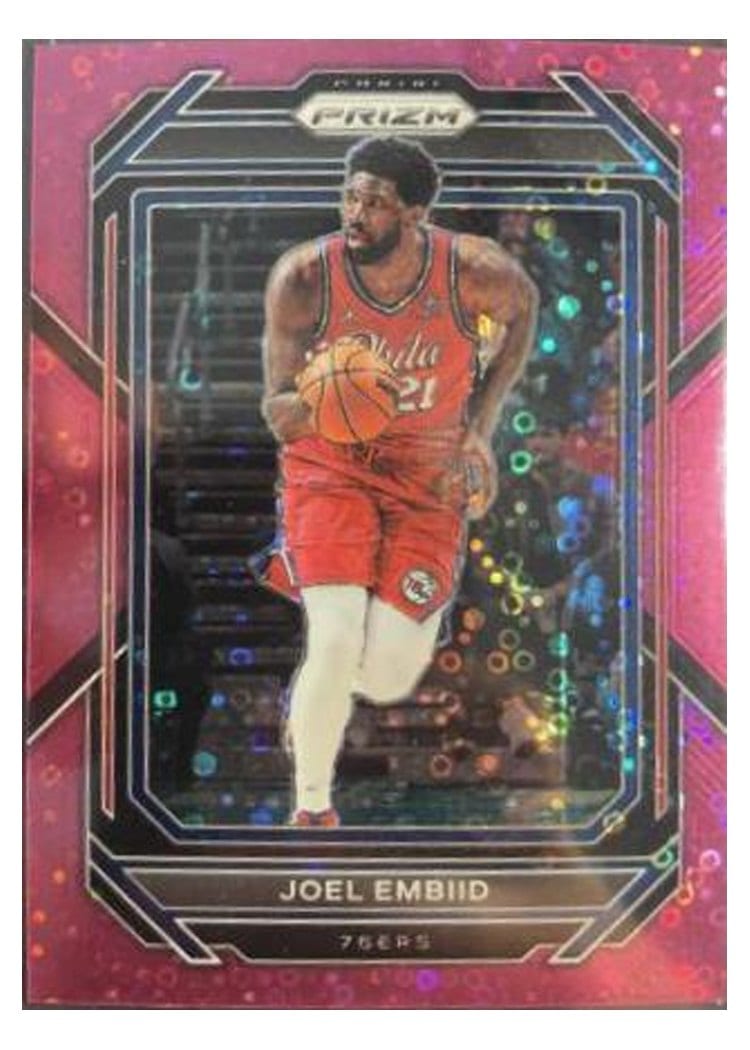 2022-23 Panini Prizm Base Set Joel Embiid #34 card