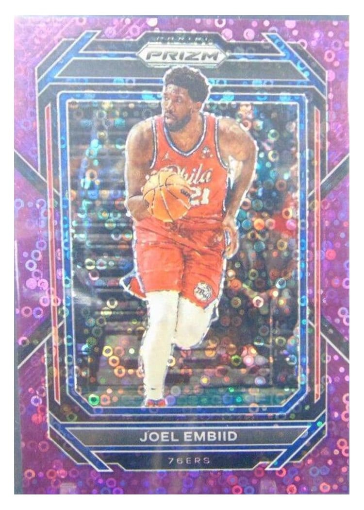 2022-23 Panini Prizm Base Set Joel Embiid #34 card