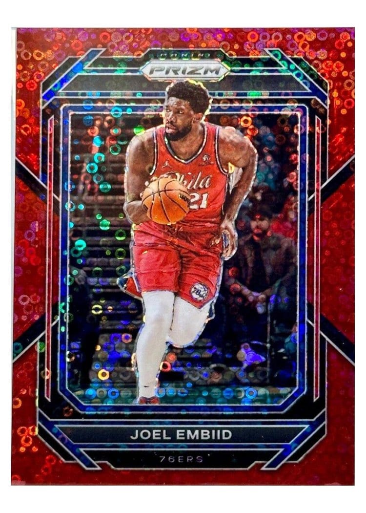 2022-23 Panini Prizm Base Set Joel Embiid #34 card