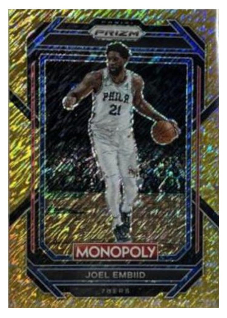 2022-23 Panini Prizm Base Set Joel Embiid #34 card