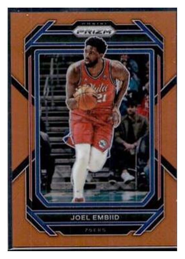 2022-23 Panini Prizm Base Set Joel Embiid #34 card