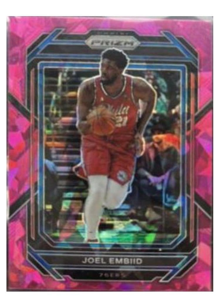 2022-23 Panini Prizm Base Set Joel Embiid #34 card