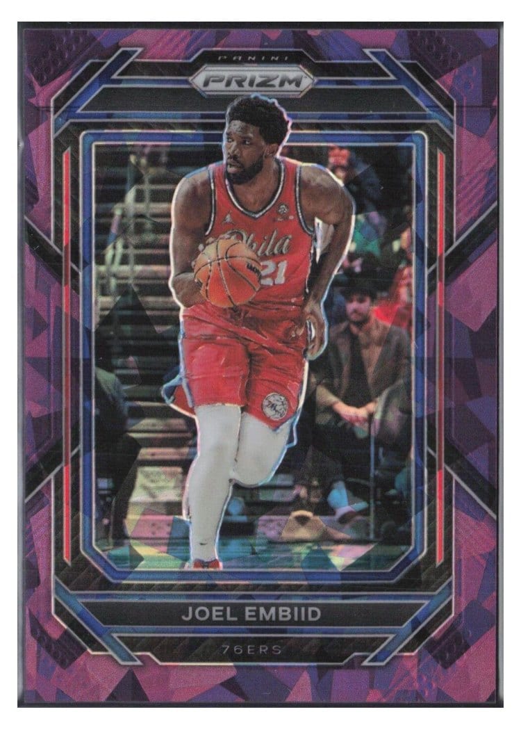2022-23 Panini Prizm Base Set Joel Embiid #34 card