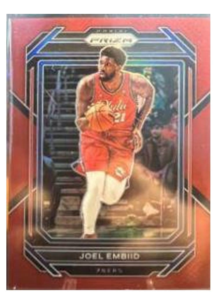 2022-23 Panini Prizm Base Set Joel Embiid #34 card