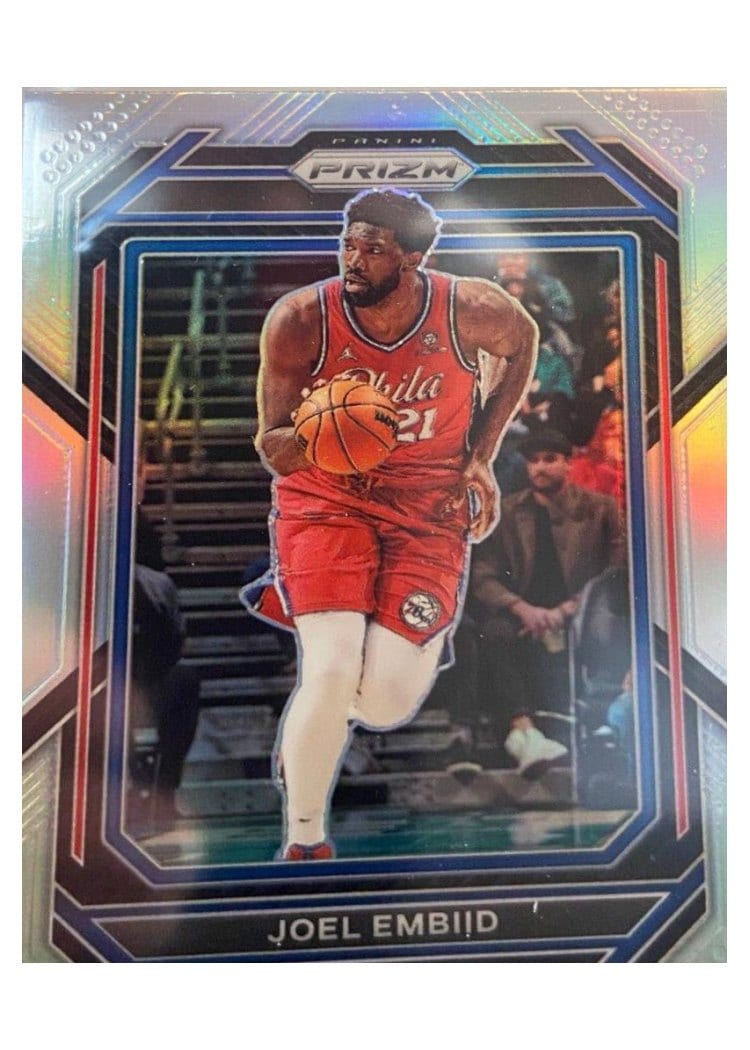 2022-23 Panini Prizm Base Set Joel Embiid #34 card