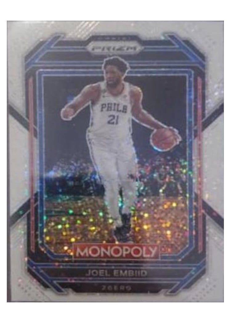 2022-23 Panini Prizm Base Set Joel Embiid #34 card