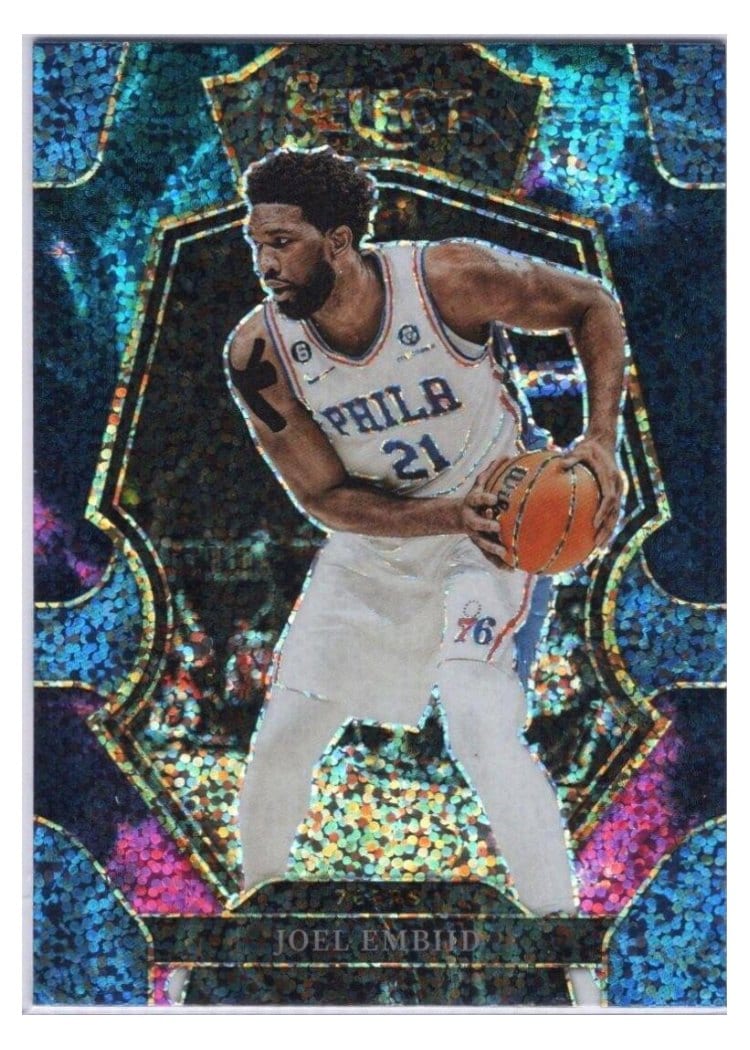 2022-23 Panini Select Base Set Joel Embiid #147 card