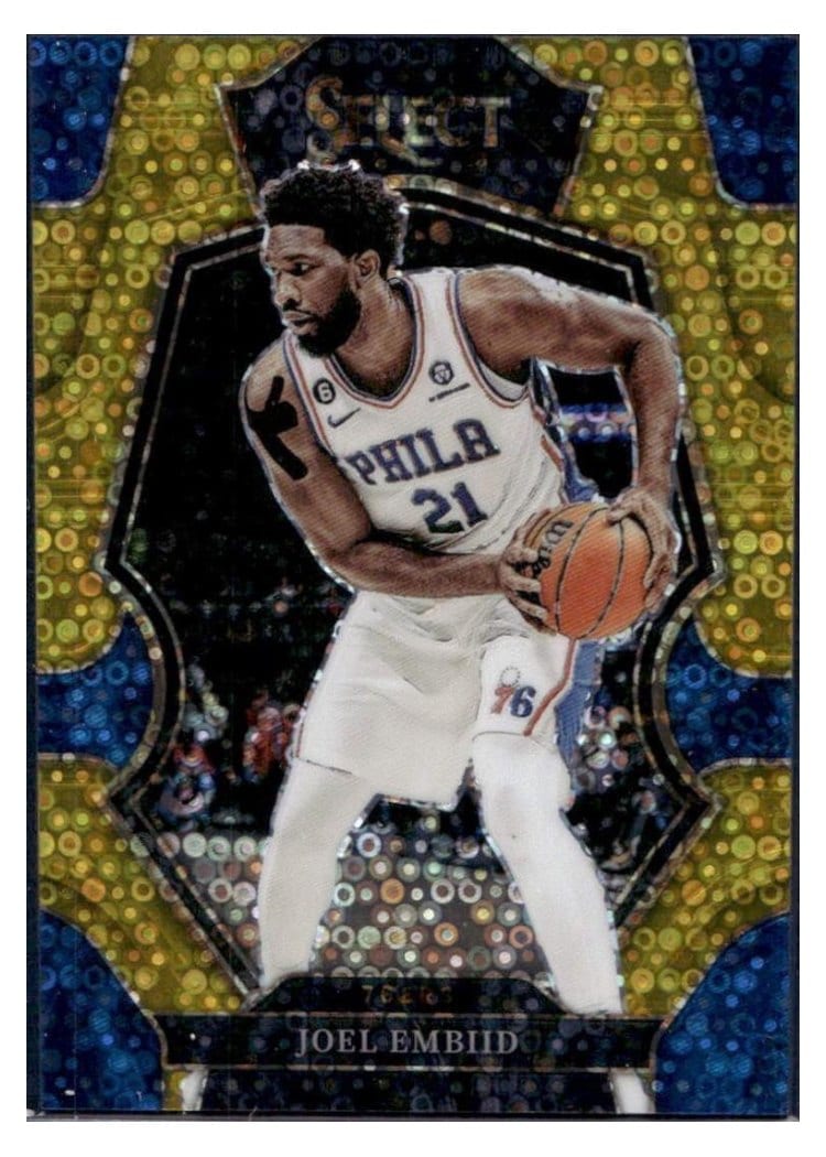 2022-23 Panini Select Base Set Joel Embiid #147 card