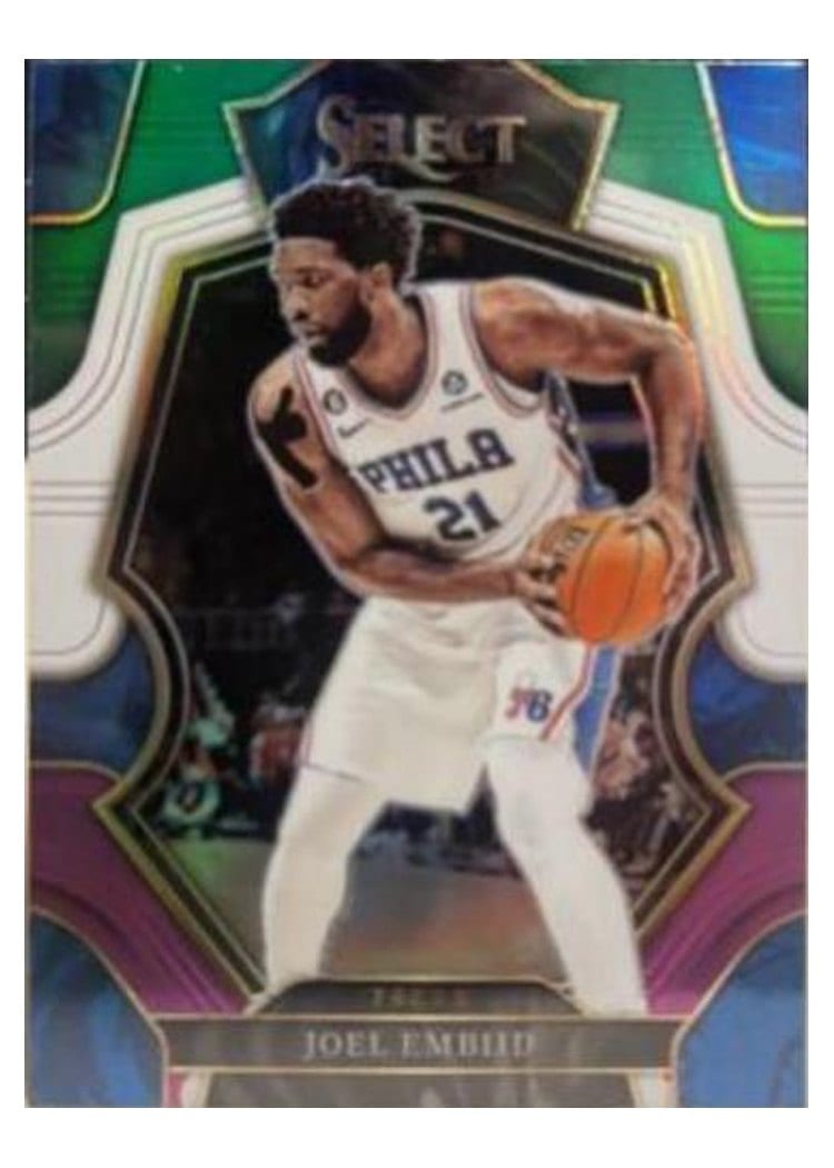 2022-23 Panini Select Base Set Joel Embiid #147 card